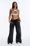 Bootcut High Rise Jeans - Black Wash