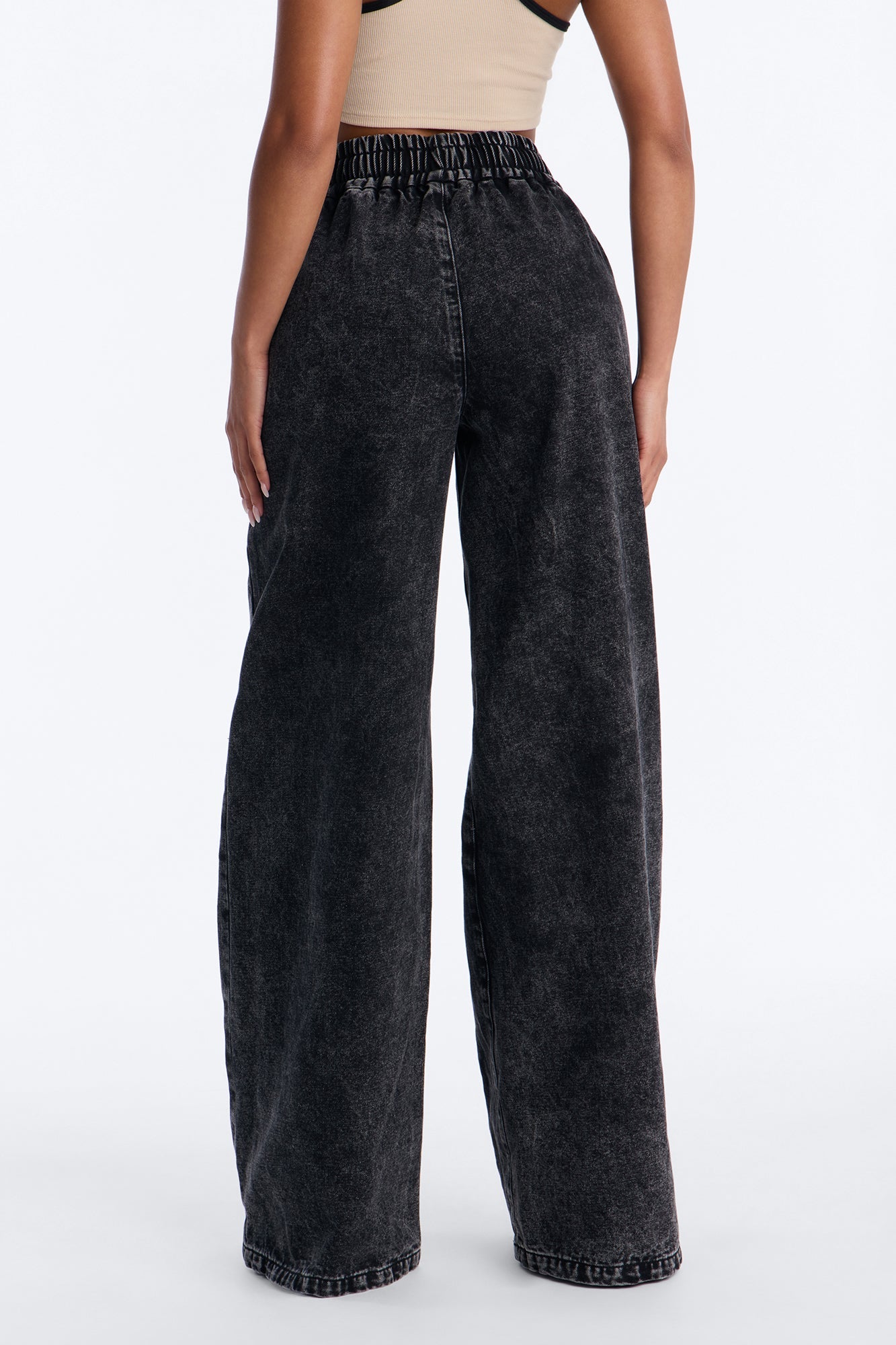Bootcut High Rise Jeans - Black Wash
