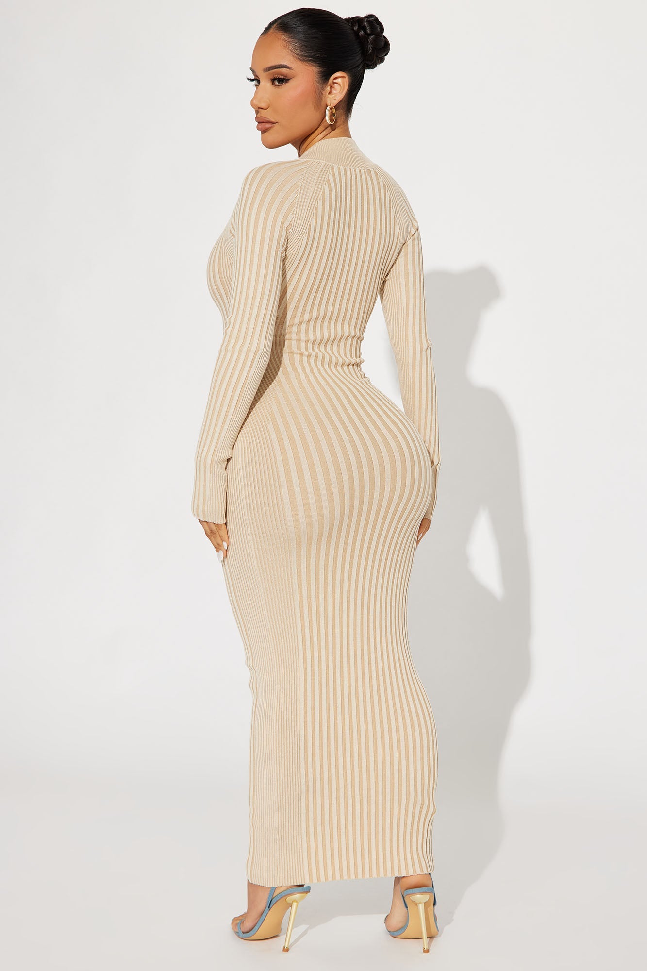Sweater Maxi Dress - Cream